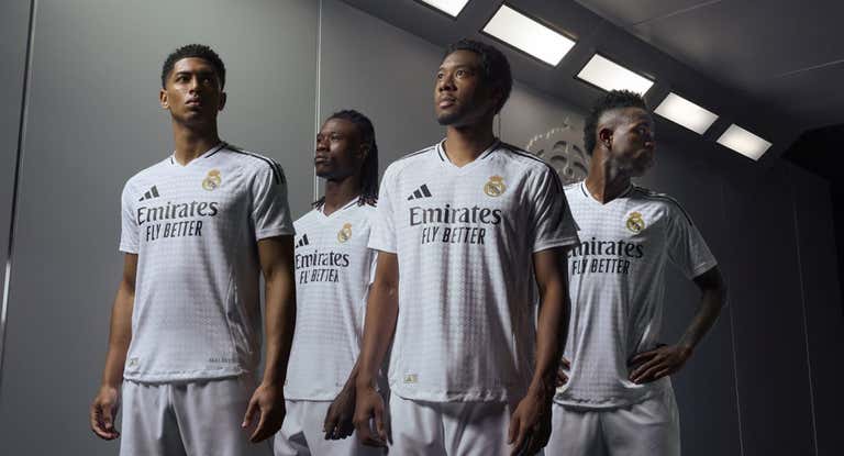 La nueva camiseta del Real Madrid 24/25.