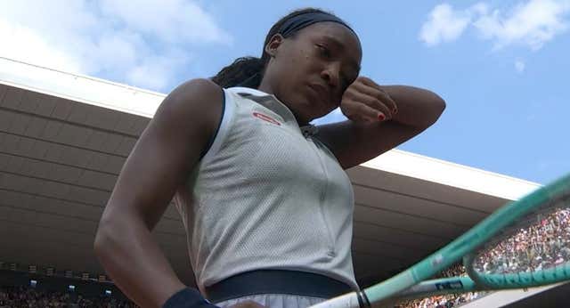 Swiatek y un error de la jueza de silla abruman a Coco Gauff: «Esas lágrimas son porque lo está pasando muy mal»