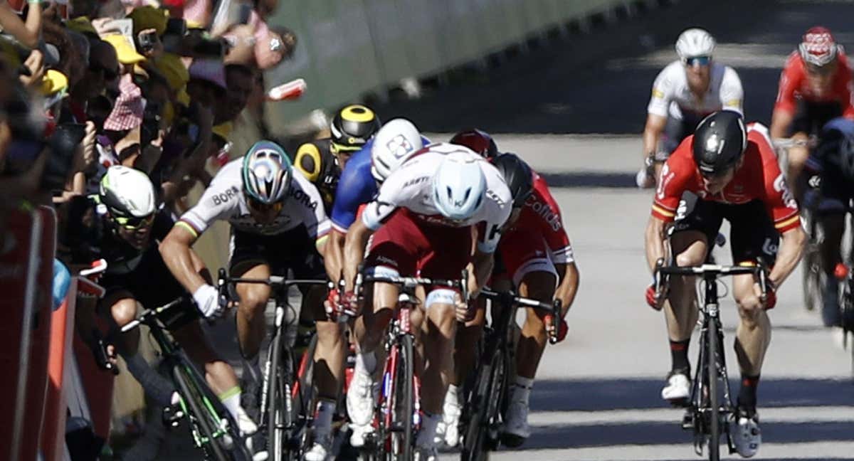 Cuarta etapa del Tour de Francia 2014.