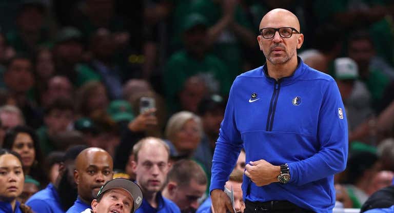 Jason Kidd, entrenador de los Mavericks.