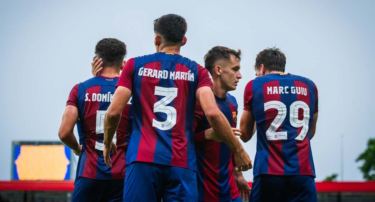 El Barça B venció al Ibiza y luchará por subir a Segunda.