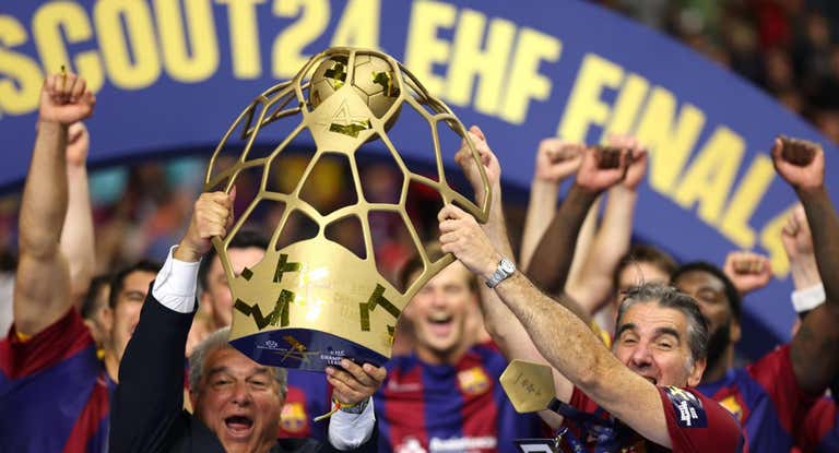 Joan Laporta y su importancia en el triunfo del Barcelona de balonmano.