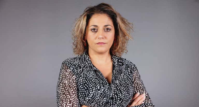 Beatriz Álvarez posa durante una entrevista con Relevo.