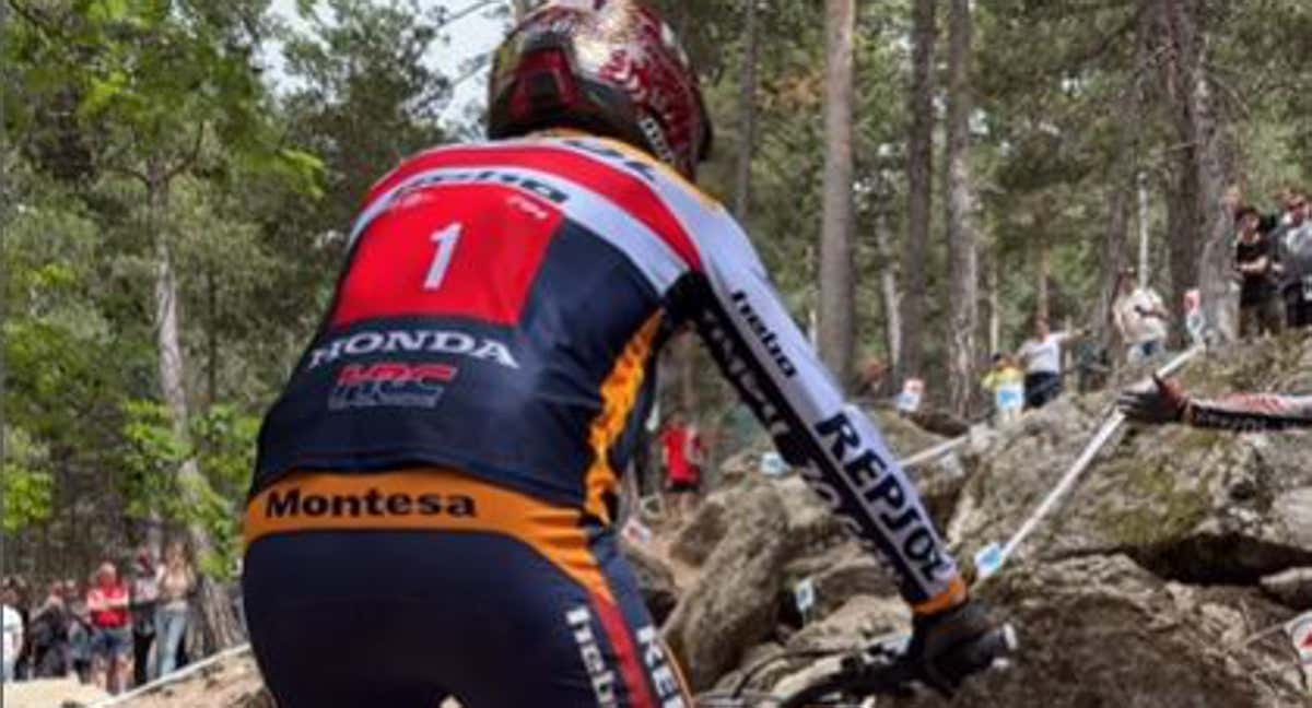 Toni Bou, durante la prueba celebrada en Andorra./Instagram | Toni Bou