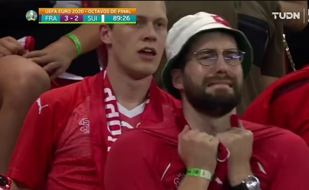 Luka, justo antes del empate de Suiza. FIFA