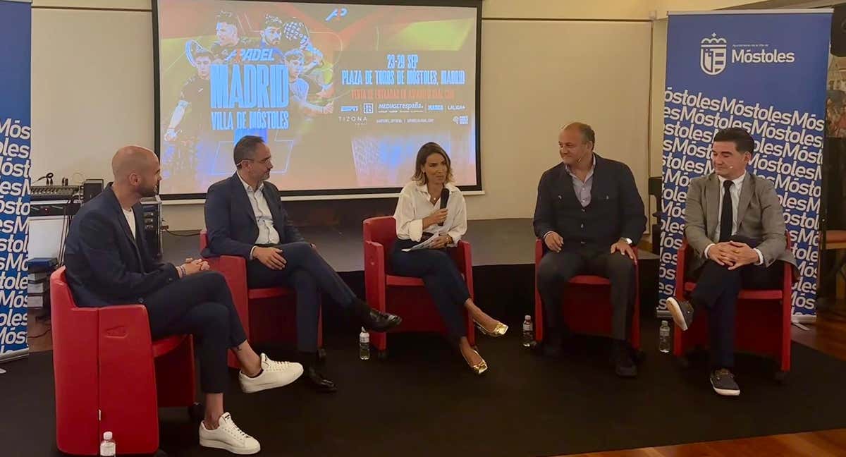 Presentación del A1Padel de Móstoles.