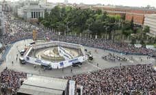 La factura de las fiestas en Cibeles: ¿cuánto cuesta celebrar una liga en una fuente?