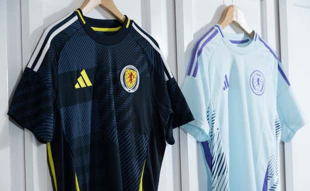 Equipaciones de Escocia para la Eurocopa 2024.