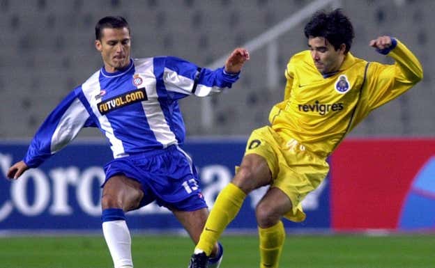 Galca con el Espanyol. EFE