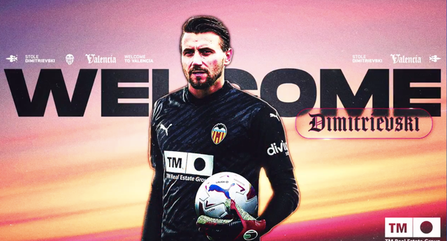Stole Dimitrievski empezó de central, estuvo «firmado» en el Barça y llega al Valencia con riesgo de suplencia