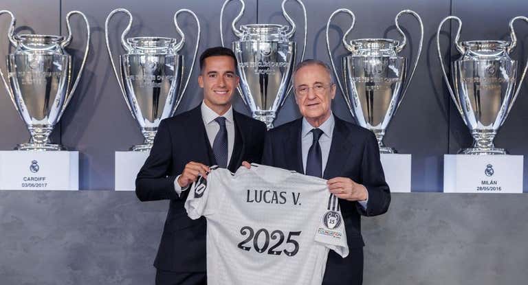 Lucas Vázquez renueva con el Real Madrid hasta 2025.