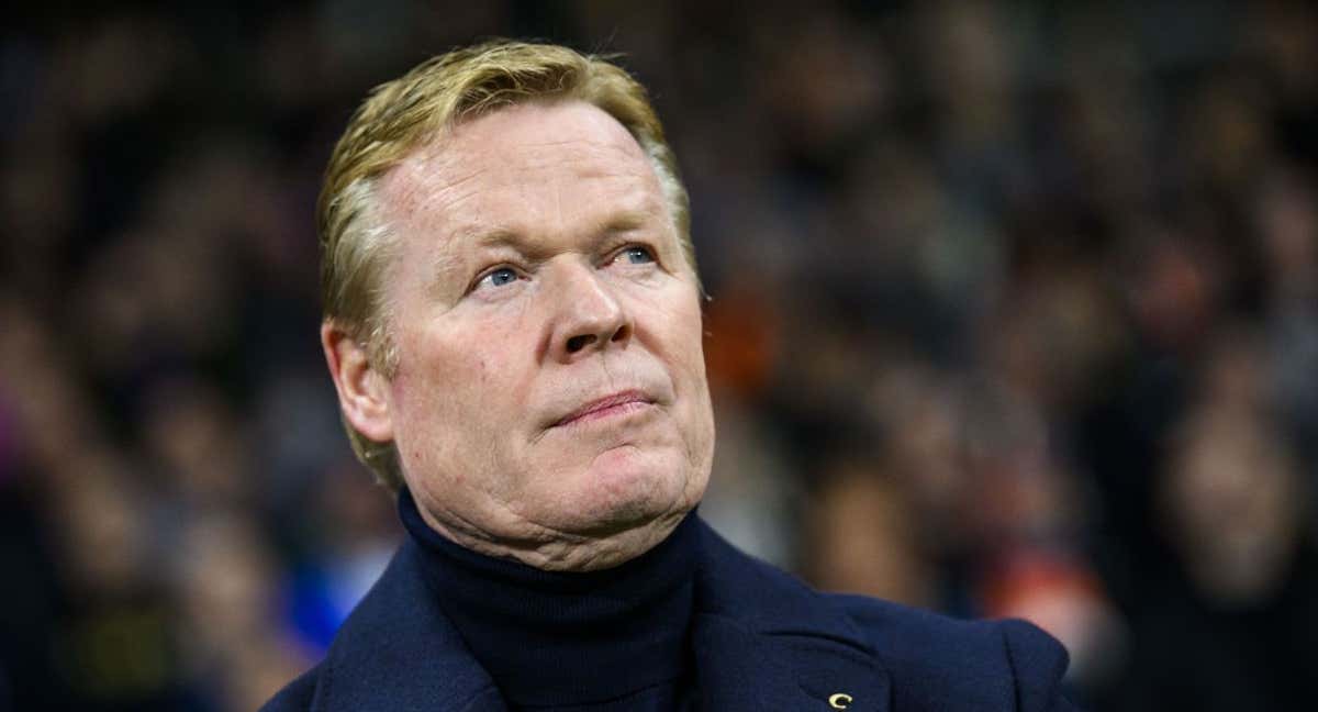 Ronald Koeman, durante un partido con Países Bajos. /EP