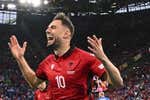 La locura que no se vio de Albania tras marcar el gol más rápido en una Eurocopa
