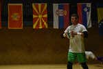 Reconciliación militar jugando al futsal en la Copa de la Paz