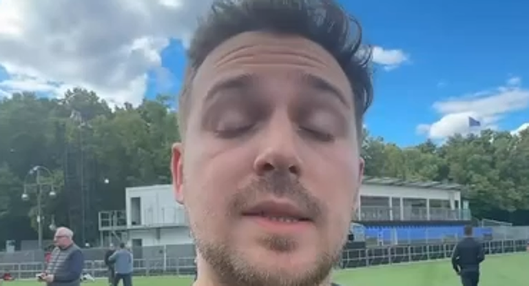 Alemania ha instalado la portería más grande del mundo en una Fan Zone de la Euro.
