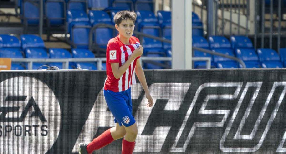 Zoran celebra uno de sus goles ante el Betis./LALIGA