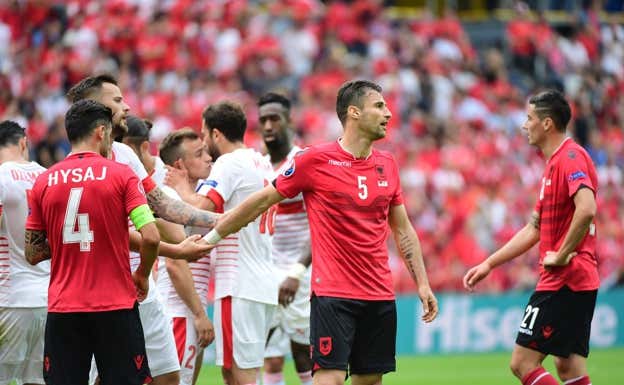 Albania, en la Eurocopa 2016. GETTY