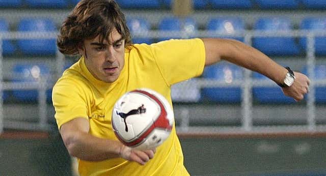 Fernando Alonso y su superstición para “no gafar” al Oviedo