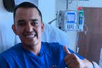Por tercera vez, la leucemia vuelve a cruzarse en la vida de Carlos Luna