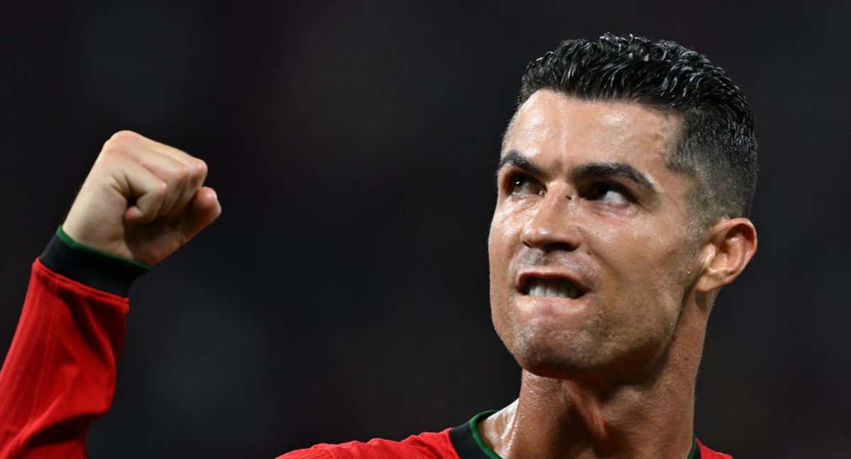 Cristiano Ronaldo celebra la victoria de Portugal en el primer partido de la Eurocopa./Getty Images