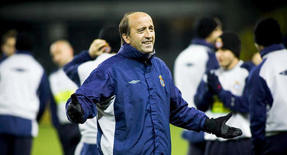 Miguel Ángel Lotina en su etapa como entrenador del Espanyol /RCD Espanyol