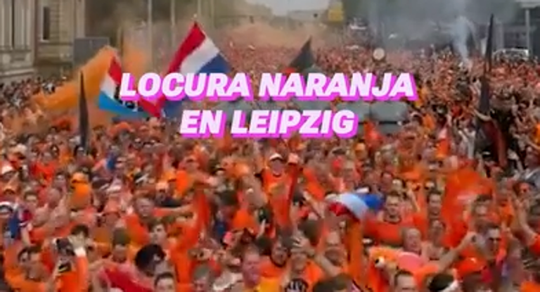 La ‘oranje’ se enfrenta a Francia y empieza ganando en las calles.