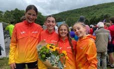 España brilla en la Copa del mundo sub-18 de trail running con una espectacular Marina Pujalte