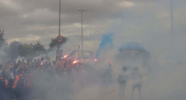 Nunca antes se vio algo así en Cornellà: ¡locura para recibir al Espanyol!