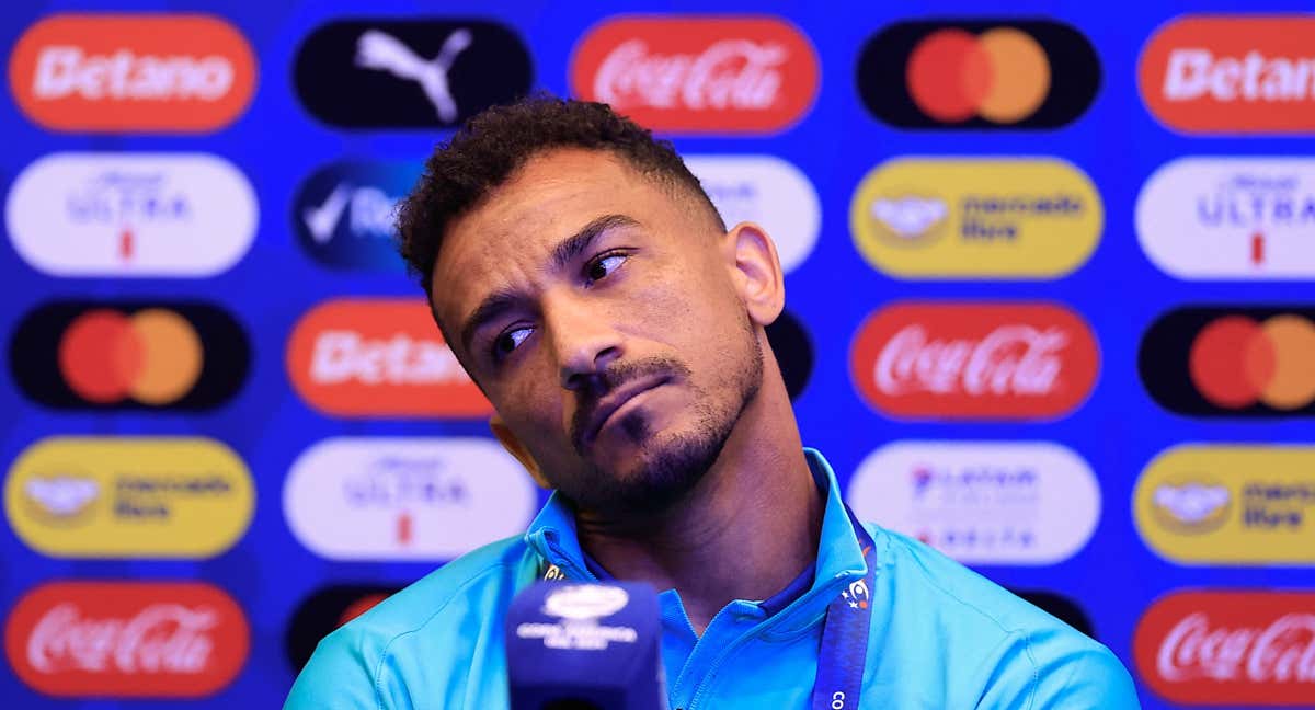 Danilo, en la rueda de prensa previa al estreno de Brasil en Copa América