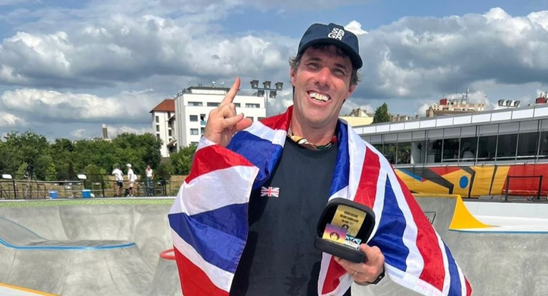 Andy Macdonald al clasificarse para las olimpiadas