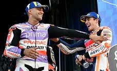 Marc Márquez: «Claro que vendo más que Martín, y eso no es malo»