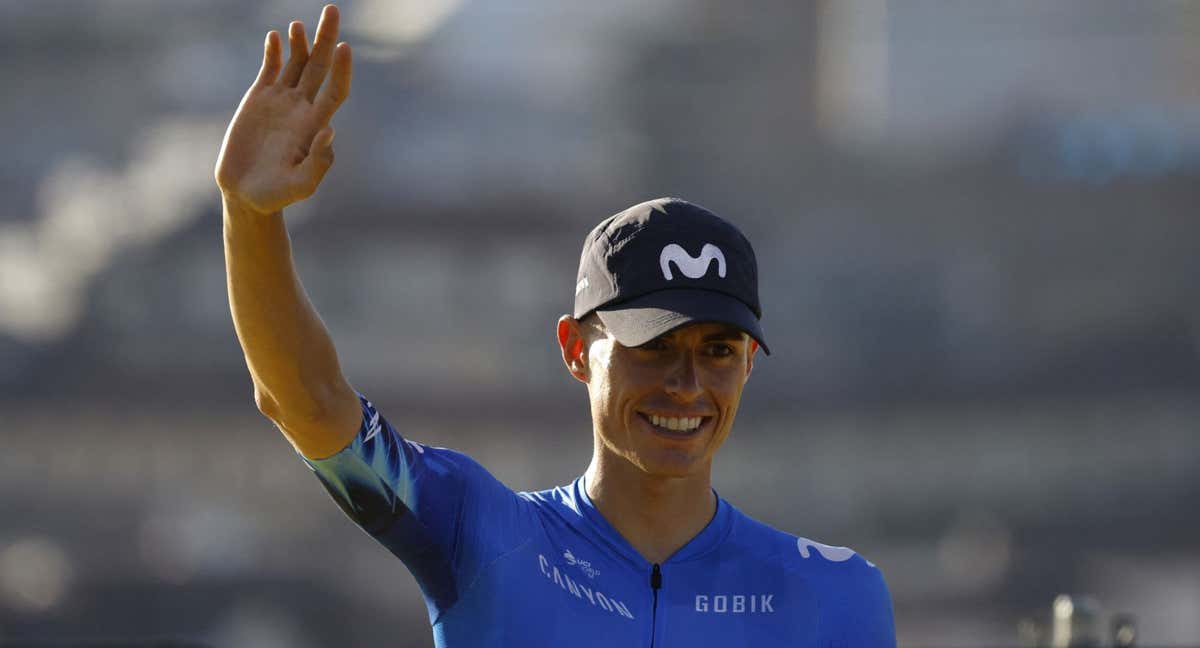 Enric Mas, en la presentación del equipo. /REUTERS