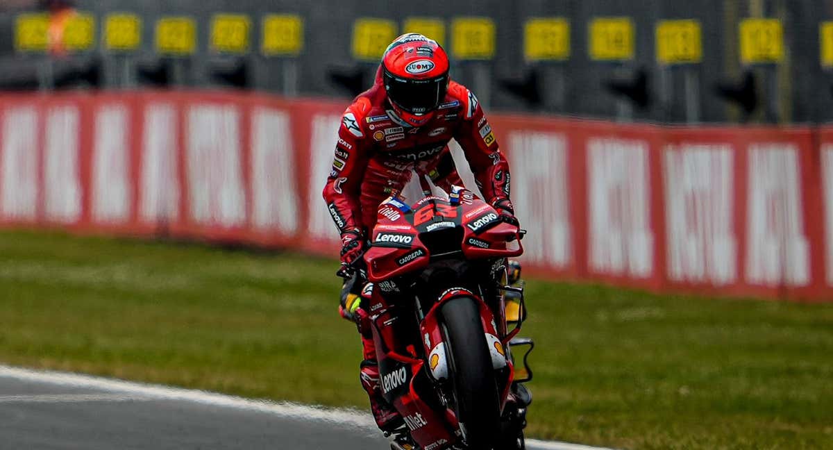 Pecco Bagnaia en Mugello. /Ducati.