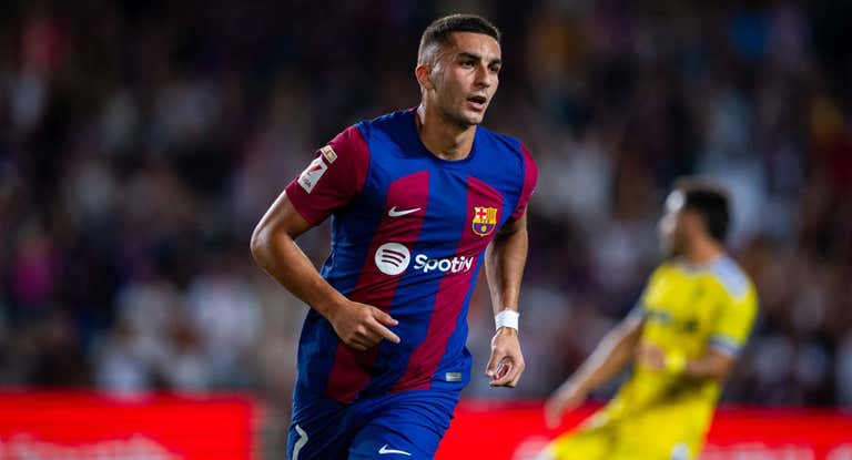 Ferran Torres, en un partido de LaLiga 2023-24.