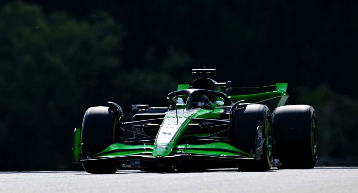 Bottas en los libres del GP de Austria.