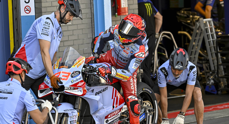 Marc Márquez, en el GP de Assen.