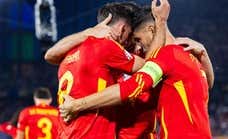 España llega a cuartos alucinando con Kvaratskhelia y Lamine y con un buen susto en el cuerpo