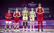 Zhang Ziyu, jugadora más alta de la historia, se despide con plata y hasta sus rivales alucinan: «Fue una experiencia única en la vida»
