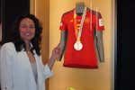 Los recuerdos de las campeonas del mundo, expuestos de la mano de Ivana Andrés: «No he encontrado la palabra para describirlo casi un año después»