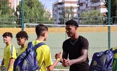 Los niños de las favelas conquistan Madrid con el ejemplo de Vinícius Tobias