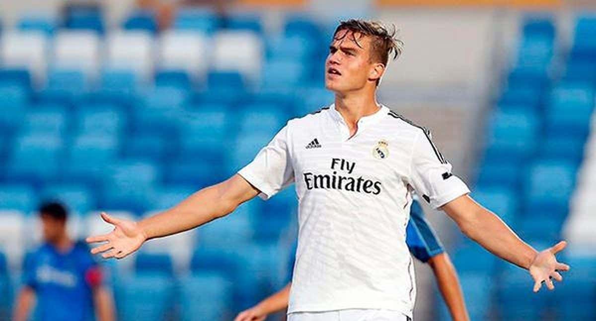 Eero Markkanen, durante su etapa en el Castilla./REAL MADRID