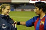 La historia de Marigol, la mujer a la que FIFA impidió jugar con hombres y aterrizó como fenómeno mundial en el Barça