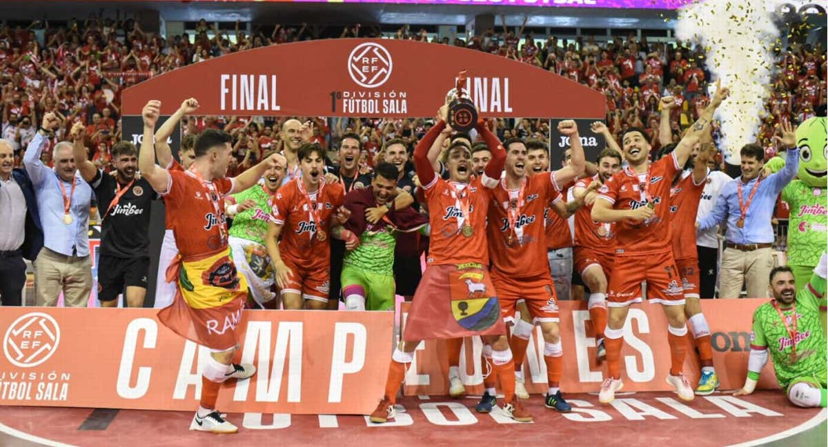 Jimbee Cartagena se proclamó campeón de Primera División por primera vez en su historia.