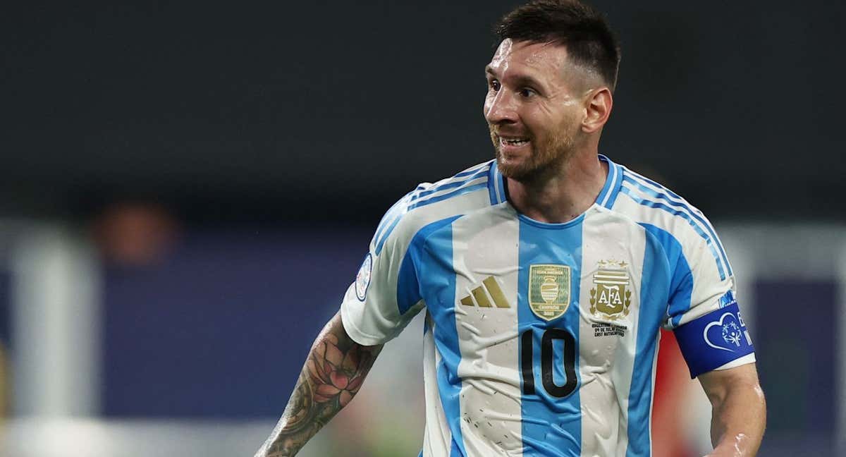 Messi marcó y brilló ante Canadá.