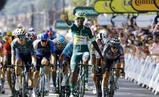 Girmay sigue intratable en otro día dramático para Roglic