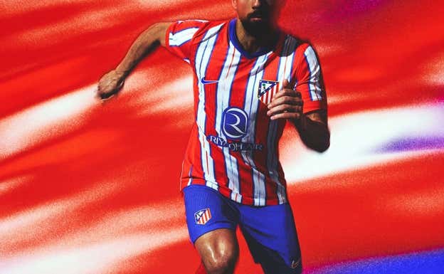 El Atlético de Madrid presenta su nueva camiseta. ATLÉTICO DE MADRID