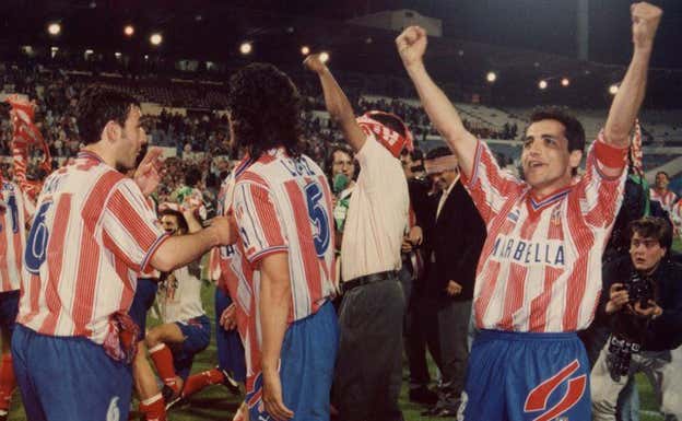 Los ganadores del Doblete en el 96 ATLETI