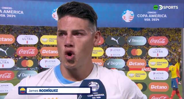 James Rodríguez interrumpe una entrevista con lágrimas en los ojos: «Llevo 13 años queriendo esto»