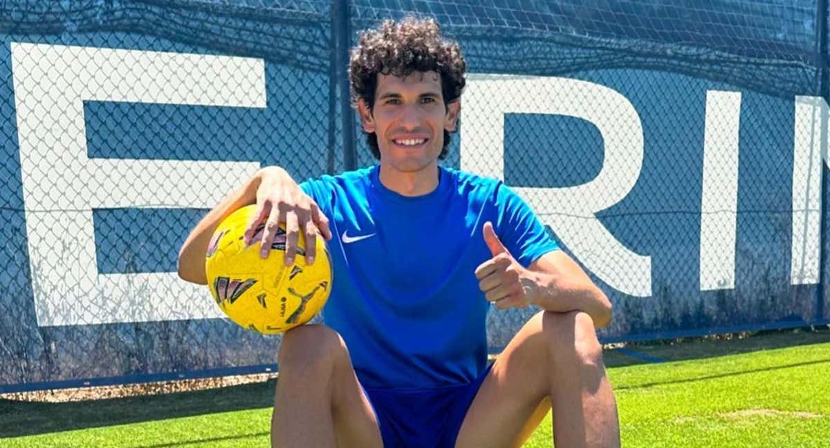 Jesús Vallejo preparando la temporada.