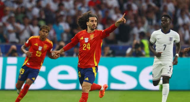 Alemania sigue sin olvidar lo de Cucurella y vuelven a pitarle en la final entre España e Inglaterra